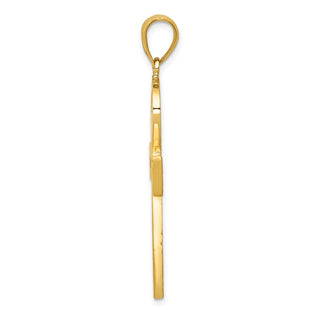 14k Yellow Gold Ankh Cross Pendant C175
