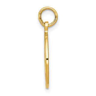 14k Yellow Gold College Graduation Charm