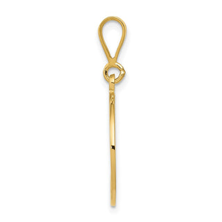 14k Yellow Gold Masonic Pendant