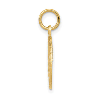 14k Yellow Gold Treble Clef Charm C1791