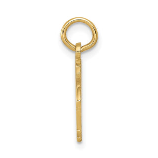 14k Yellow Gold Piano Charm C1792