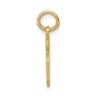 14k Yellow Gold Piano Charm C1792