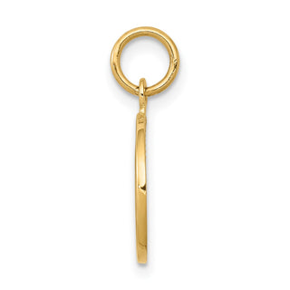 14k Yellow Gold Polished Angel Charm C1894