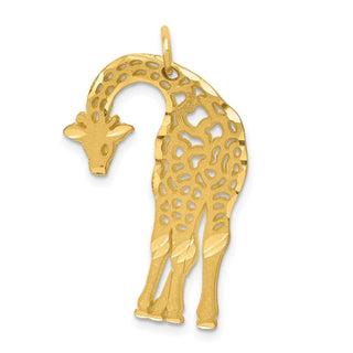 14k Yellow Gold Giraffe Charm C1907