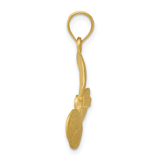 14k Yellow Gold Propeller Pendant C1910