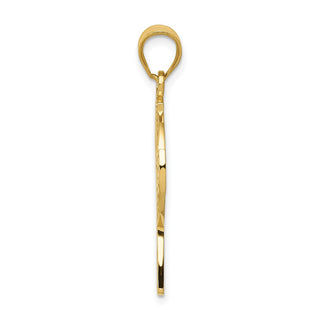 14k Yellow Gold Celtic Cross Pendant C1942