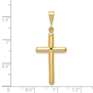14k Yellow Gold Cross Pendant C1949