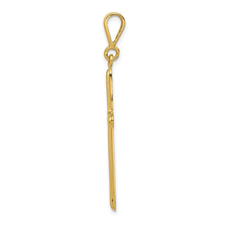 14k Yellow Gold Cross Pendant C1950