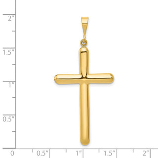 14k Yellow Gold Cross Pendant C1951