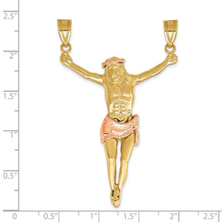14k Yellow and Rose Gold Corpus Pendant
