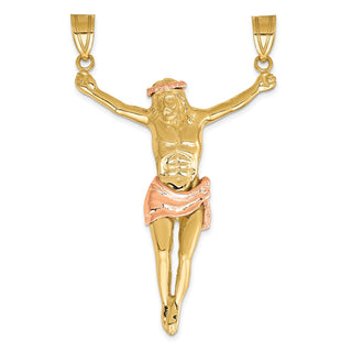 14k Yellow and Rose Gold Corpus Pendant