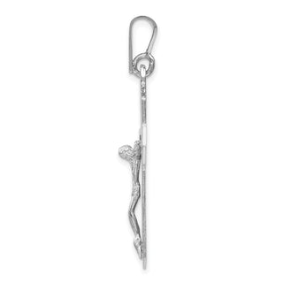 14k White Gold Crucifix Pendant C2768