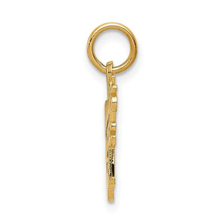 14k Yellow Gold Daddys Little Girl Charm C279