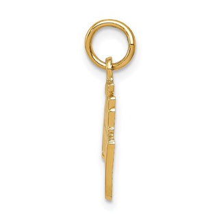 14k Yellow Gold 25th Anniversary Charm C287