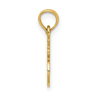 14k Yellow Gold #1 Auntie Pendant
