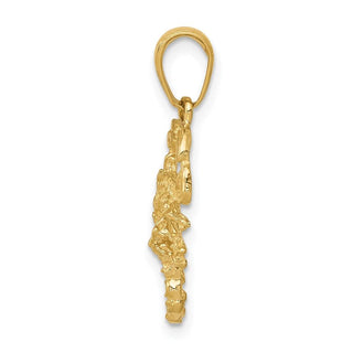 14k Yellow Gold Scorpion Pendant C3049