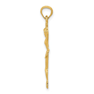 14k Yellow Gold Ballerina Pendant