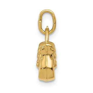 14k Yellow Gold 3-D Purse Charm