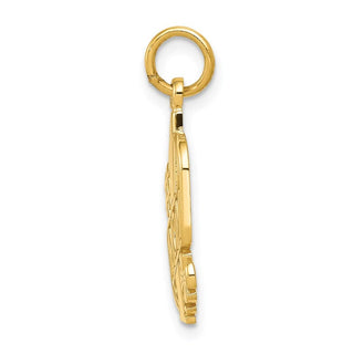 14k Yellow Gold #1 Mom Charm C360