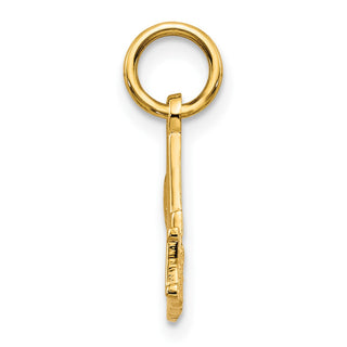 14k Yellow Gold #1 Mom Charm C361