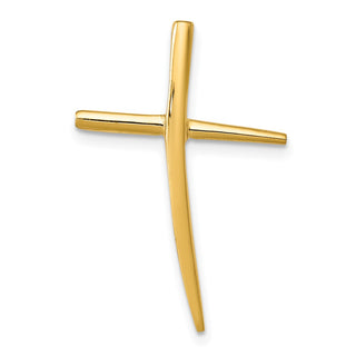 14k Yellow Gold Polished Cross Pendant C3611