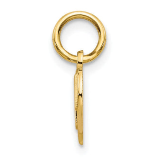 14k Yellow Gold MOM Heart Charm C368