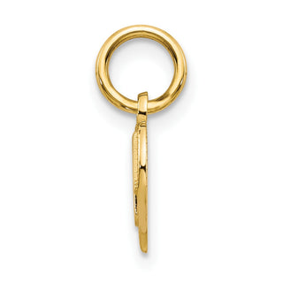 14k Yellow Gold MOM Heart Charm C368