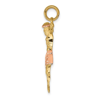 14k Yellow and Rose Gold Corpus Christi Pendant C3710