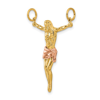 14k Yellow and Rose Gold Corpus Christi Pendant C3711