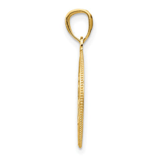 14k Yellow Gold Filigree Star Of David Pendant