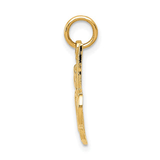 14k Yellow Gold #1 Daughter Charm