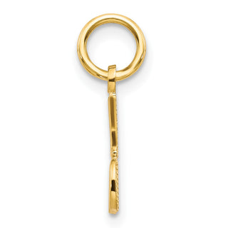 14k Yellow Gold #1 Dad Charm C392
