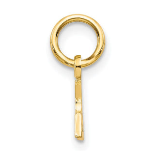 14k Yellow Gold I HEART MY GRANDMA Charm