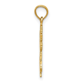 14k Yellow Gold Angel Pendant