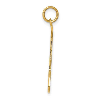 14k Yellow Gold Guitar Charm C410