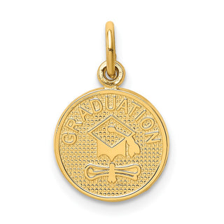 14k Yellow Gold Graduation Charm C441