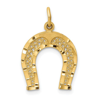 14k Yellow Gold Horseshoe Charm C453