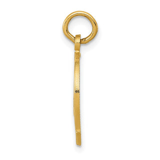 14k Yellow Gold Horseshoe Charm C454