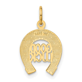 14k Yellow Gold Horseshoe Charm C454