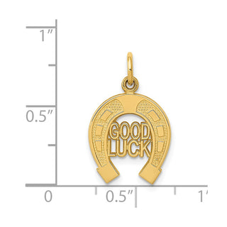 14k Yellow Gold Horseshoe Charm C454