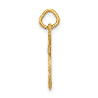 14k Yellow Gold Apple Charm C459