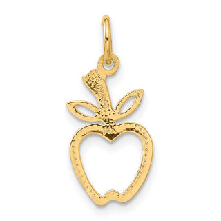 14k Yellow Gold Apple Charm C459