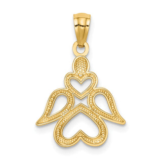 14k Yellow Gold Angel Pendant C4659