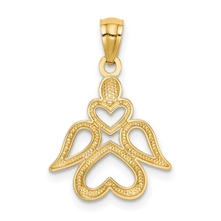 14k Yellow Gold Angel Pendant C4659