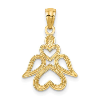 14k Yellow Gold Angel Pendant C4659