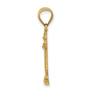 14k Yellow Gold Lighthouse Pendant C4727