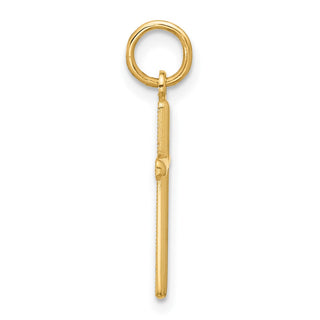14K Yellow Gold Cross Pendant C4834