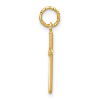 14K Yellow Gold Cross Pendant C4834
