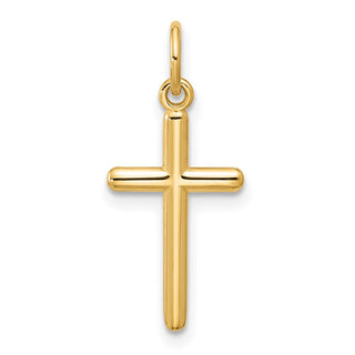 14K Yellow Gold Cross Pendant C4834