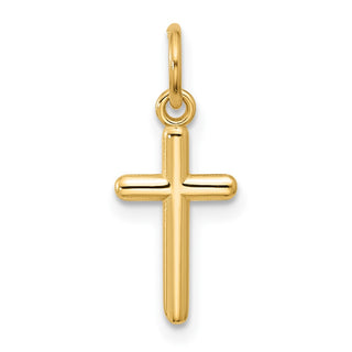 14K Yellow Gold Cross Pendant C4835